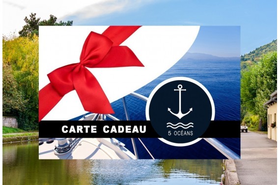 Permis côtier + fluvial ROUEN - Carte cadeau à imprimer 349€ (Au lieu de 400€ - Promo jusqu'au 30/06/2022)