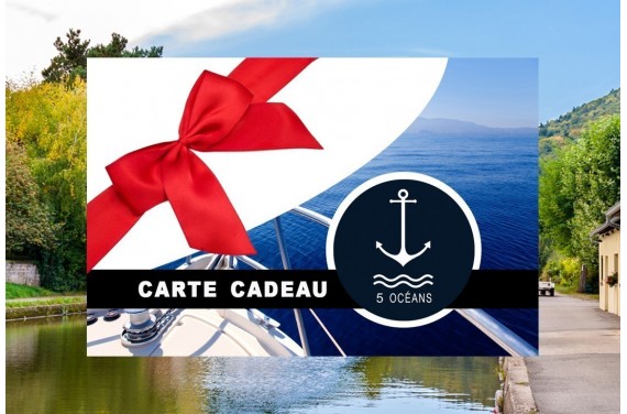 Permis côtier + fluvial ROUEN - Carte cadeau à imprimer